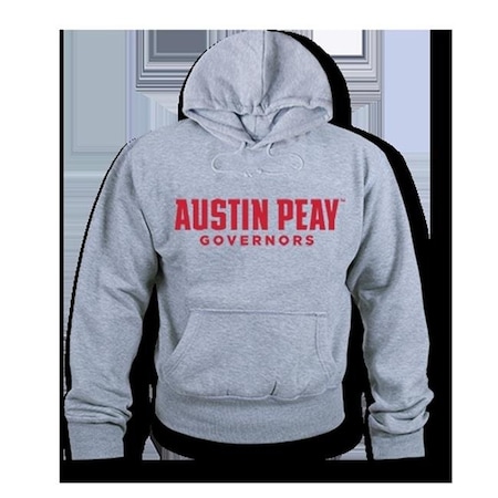 W Republic Game Day Hoodie Austin Peay; Heather Grey - Large